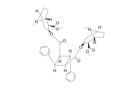 (1R,2R,3R,4R)-1-((1R,2R,3S,5S)-2-(methoxycarbonyl)-8-methyl-8-azabicyclo[3.2.1]octan-3-yl) 3-((1R,2S,3S,5S)-2-(methoxycarbonyl)-8-methyl-8-azabicyclo[3.2.1]octan-3-yl) 2,4-diphenylcyclobutane-1,3-dicarboxylate
