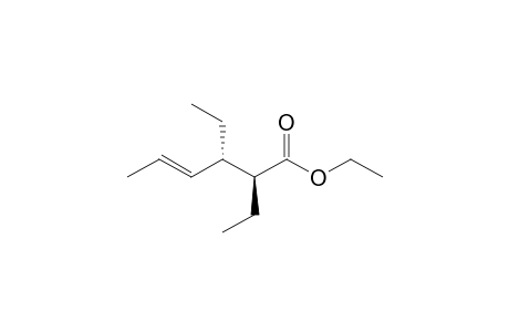 Ethyl (E)-2-ethyl-3-ethyl-4-hexenoate