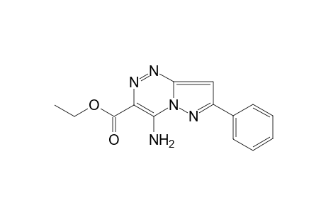 Ethyl 4-amino-7-phenylpyrazolo[5,1-c][1,2,4]triazine-3-carboxylate