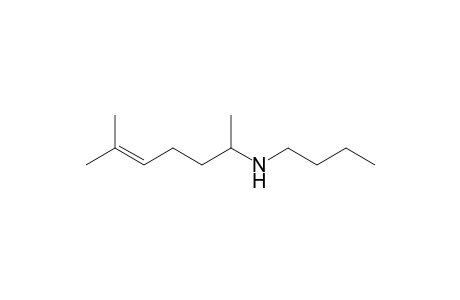 N-butyl-1,5-dimethyl-4-hexenylamine