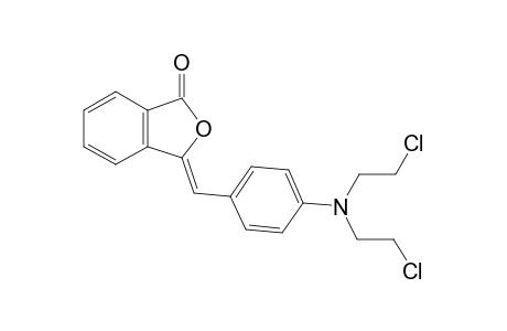 (3Z)-3-[4-[bis(2-chloroethyl)amino]benzylidene]isobenzofuran-1-one