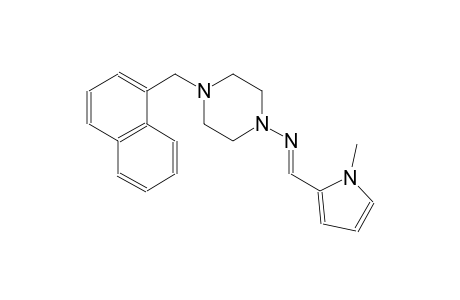1-piperazinamine, N-[(E)-(1-methyl-1H-pyrrol-2-yl)methylidene]-4-(1-naphthalenylmethyl)-
