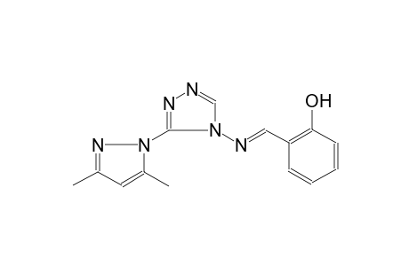 phenol, 2-[(E)-[[3-(3,5-dimethyl-1H-pyrazol-1-yl)-4H-1,2,4-triazol-4-yl]imino]methyl]-