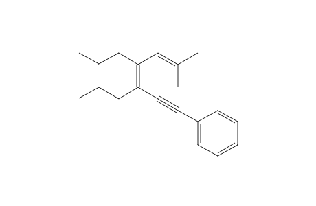 (Z)-(6-methyl-3,4-dipropylhepta-3,5-dien-1-yn-1-yl)benzene
