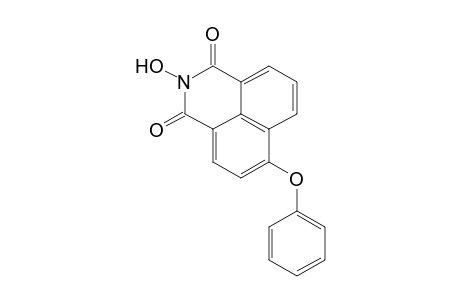 1H-benz[de]isoquinoline-1,3(2H)-dione, 2-hydroxy-6-phenoxy-