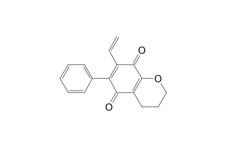 6-Phenyl-7-(ethenyl)tetrahydrochromen-5,8-dione