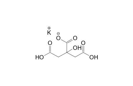 citric acid, monopotassium salt