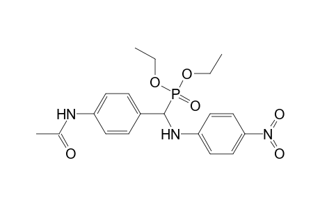 Phosphonic acid, [[4-(acetylamino)phenyl][(4-nitrophenyl)amino]methyl]-, diethyl ester