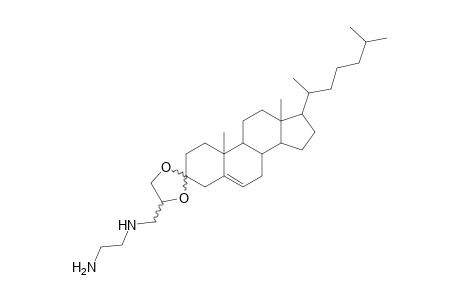 Cholest-5-en-3-one 3-(2-Aminoethylamino)propenylene Acetal