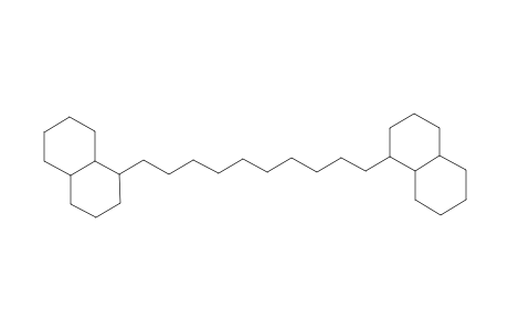 Naphthalene, 1,1'-(1,10-decanediyl)bis[decahydro-