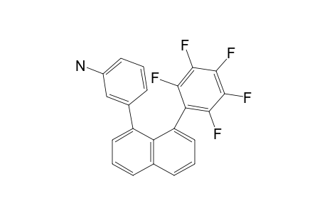 1-PENTAFLUOROPHENYL-8-(3-AMINOPHENYL)-NAPHTHALENE