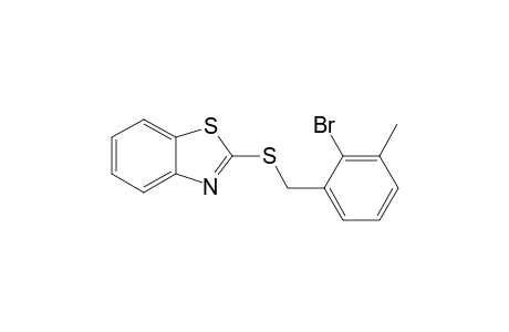 2-[(2'-Bromo-3'-methylbenzyl)sulfanyl]-benzohtiazole