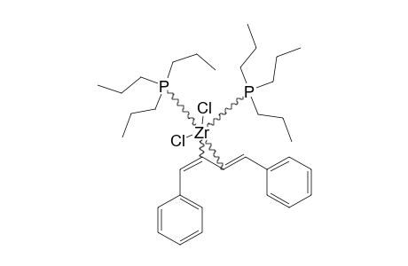 DICHLOROZIRCONIUM-(II)-(1,4-DIPHENYL-1,3-BUTADIENE)-BIS-(TRIPROPYLPHOSPHINE)
