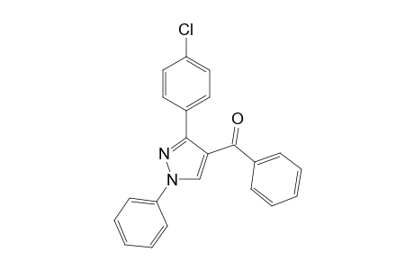 [3-(4-chlorophenyl)-1-phenyl-4-pyrazolyl]-phenylmethanone