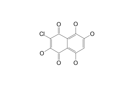 3-Chloro-2,5,6,8-tetrahydroxy-1,4-naphthoquinone