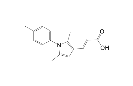 (2E)-3-[2,5-Dimethyl-1-(4-methylphenyl)-1H-pyrrol-3-yl]-2-propenoic acid