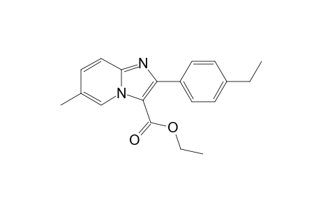 Ethyl 2-(4-Ethylphenyl)-6-methylimidazo[1,2-a]pyridine-3-carboxylate