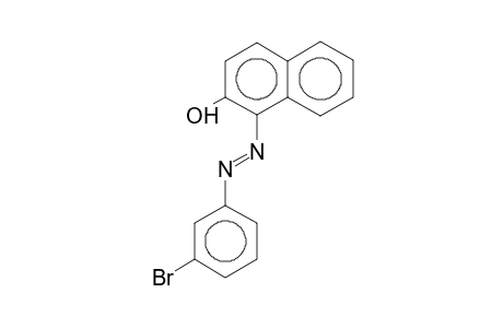 1-[(E)-(3-Bromophenyl)diazenyl]-2-naphthol