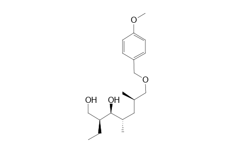 (2S,3S,4S,6R)-2-ethyl-4,6-dimethyl-7-p-anisyloxy-heptane-1,3-diol