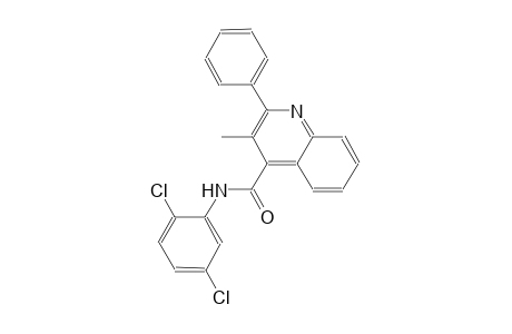 N-(2,5-dichlorophenyl)-3-methyl-2-phenyl-4-quinolinecarboxamide