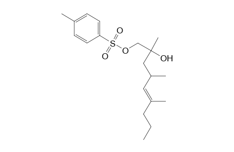 4-Nonene-1,3-diol, 2,4,6-trimethyl-, 1-(4-methylbenzenesulfonate), [2R-(2R*,3R*,4E,6R*)]-