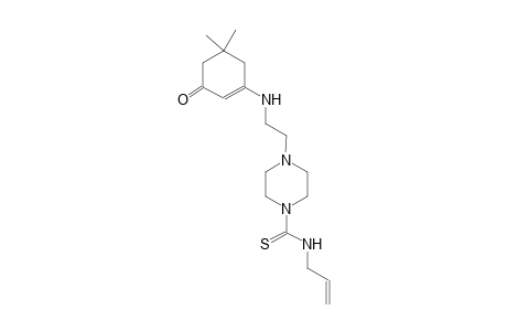 1-piperazinecarbothioamide, 4-[2-[(5,5-dimethyl-3-oxo-1-cyclohexen-1-yl)amino]ethyl]-N-(2-propenyl)-