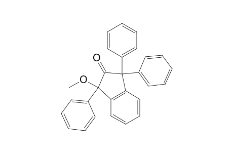 1-Methoxy-1,3,3-triphenyl-2-indanone