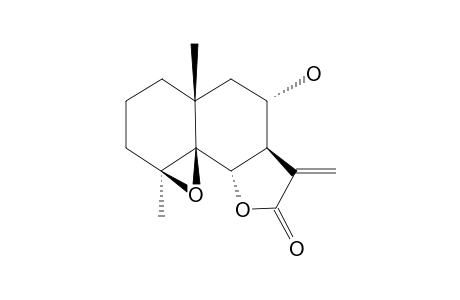 EUDESM-11(13)-EN-12,6-A-OLIDE,4-B,5-B-EPOXY-8-A-HYDROXY
