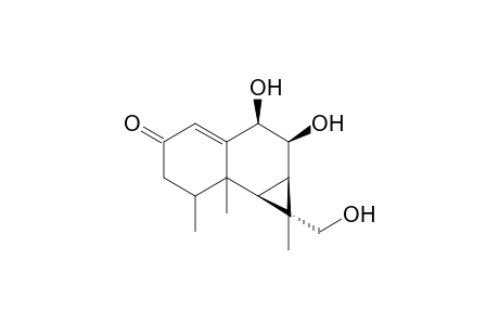 (1R,1aR,2S,3R,7bR)-2,3-Dihydroxy-octahydro-1-(hydroxymethyl)-1,7,7a-trimethyl-5H-cyclopropa[a]naphthalen-5-one