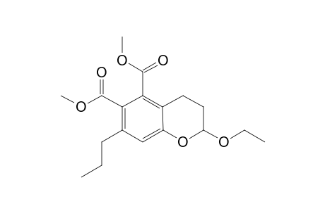 DIMETHYL-2-ETHOXY-7-PROPYLCHROMAN-5,6-DICARBOXYLATE