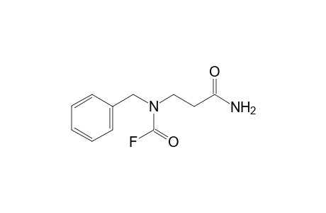 (3-Amino-3-oxopropyl)(benzyl)carbamic fluoride