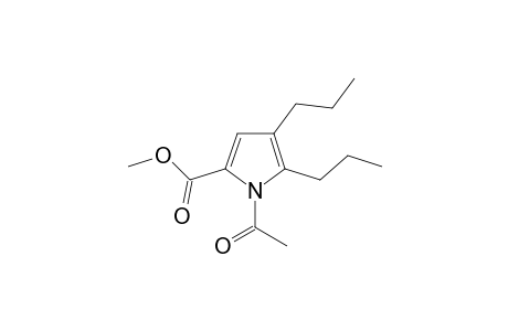 Methyl 1-acetyl-4,5-dipropyl-1H-pyrrole-2-carboxylate