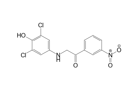 Ethanone, 2-[(3,5-dichloro-4-hydroxyphenyl)amino]-1-(3-nitrophenyl)-