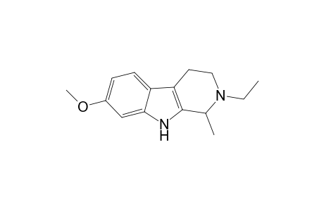 11-Methoxy-3-methyl-4-ethyl-3,4,5,6-tetrahydro-.beta.-carboline