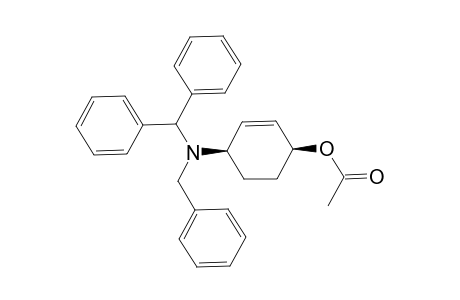 1-Acetoxy-4-[benzyl(diphenylmethyl)amino]-cyclohex-2-ene