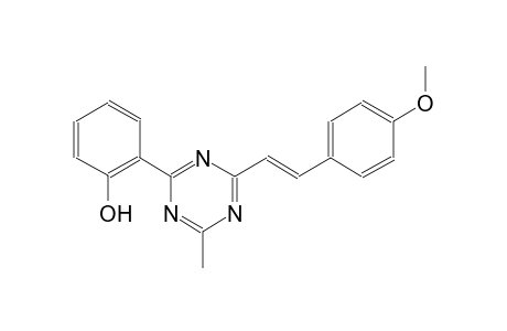 phenol, 2-[4-[(E)-2-(4-methoxyphenyl)ethenyl]-6-methyl-1,3,5-triazin-2-yl]-