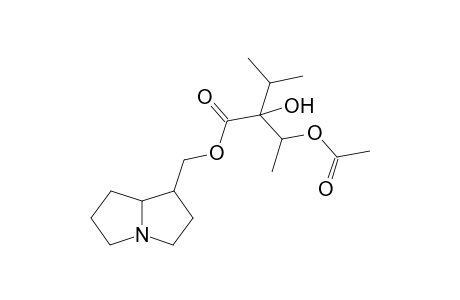 1-[(2'-Acetoxy-3'-hydroxy-2'-<isopropyl>butanoyl)methoxy]-pyrrolizidine