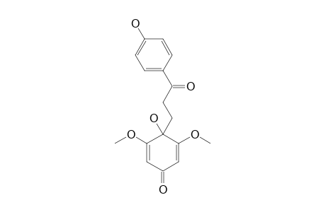 COCHINCHINENONE;4-HYDROXY-4-[3-(4-HYDROXYPHENYL)-3-OXOPROPYL]-3,5-DIMETHOXYCYCLOHEXA-2,5-DIENONE