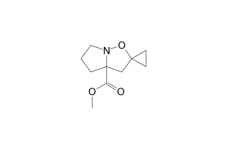 3a-spiro[3,4,5,6-tetrahydropyrrolo[1,2-b]isoxazole-2,1'-cyclopropane]carboxylic acid methyl ester