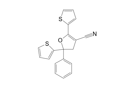 5-PHENYL-2,5-DI-(2-THIENYL)-4,5-DIHYDROFURAN-3-CARBONITRILE