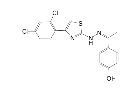 (1Z)-1-(4-hydroxyphenyl)ethanone [4-(2,4-dichlorophenyl)-1,3-thiazol-2-yl]hydrazone