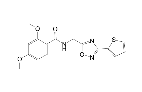 benzamide, 2,4-dimethoxy-N-[[3-(2-thienyl)-1,2,4-oxadiazol-5-yl]methyl]-