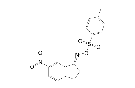 trans-6-Nitro-O-(p-toluenesulfonyl)indan-1-one oxime