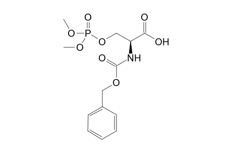Na-(benzyloxycarbonyl)-O-(dimethylphosphono)serine