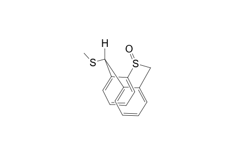 11-eq-trans-(Methylthio)dibenzothiepin S-oxide