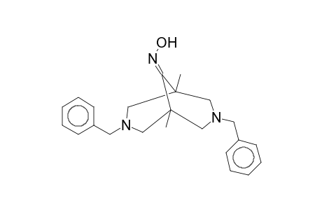 3,7-Dibenzyl-1,5-dimethyl-3,7-diazabicyclo[3.3.1]nonan-9-one oxime
