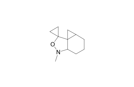1-Methyl-3-(1',2'-ethylidene)-4,5-methylene-1-aza-2-oxa-bicyclo[4.3.0]nonane