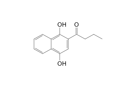 1-(1,4-Dihydroxy-2-naphthyl)-1-butanone