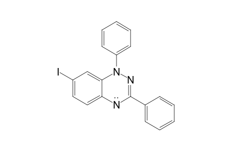 7-Iodo-1,3-diphenyl-1,4-dihydro-1,2,4-benzotriazin-4-yl