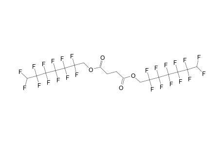 Succinic acid, bis(2,2,3,3,4,4,5,5,6,6,7,7-dodecafluoroheptyl)ester